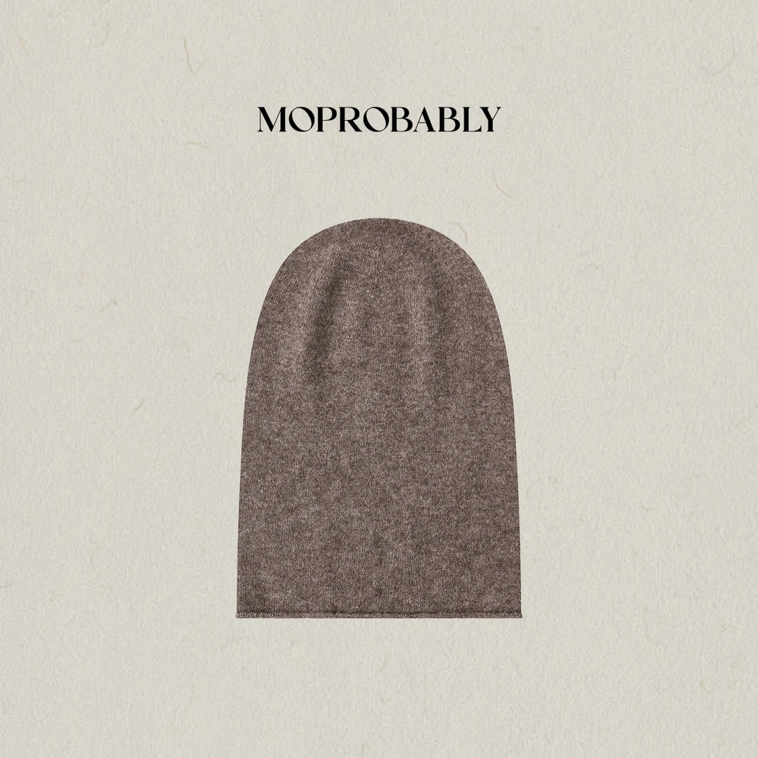 Moprobably李予诺 “耗牛绒+绵羊毛”基础百搭高奢休闲冷帽L5440005