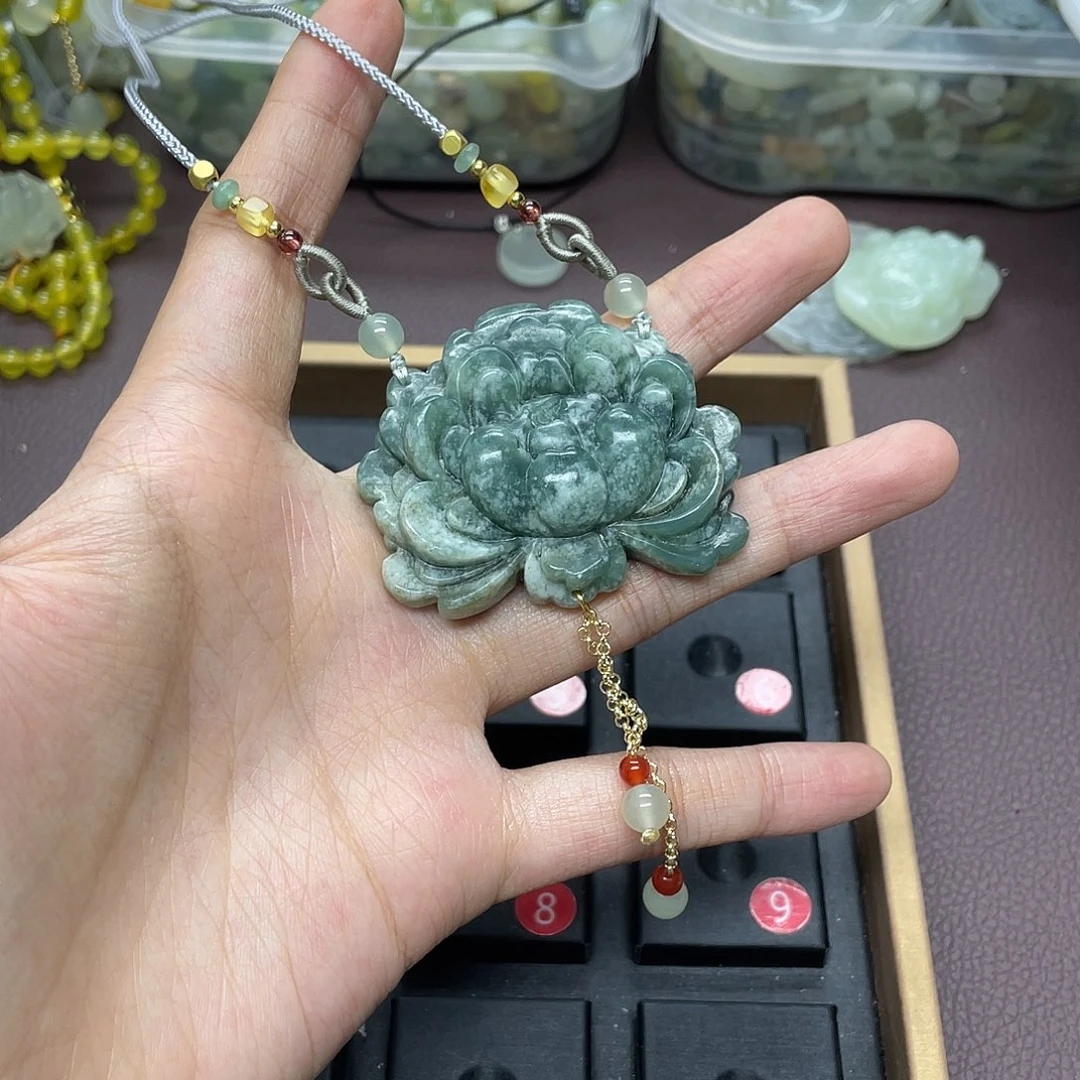 未镶嵌岫玉原石无孔
