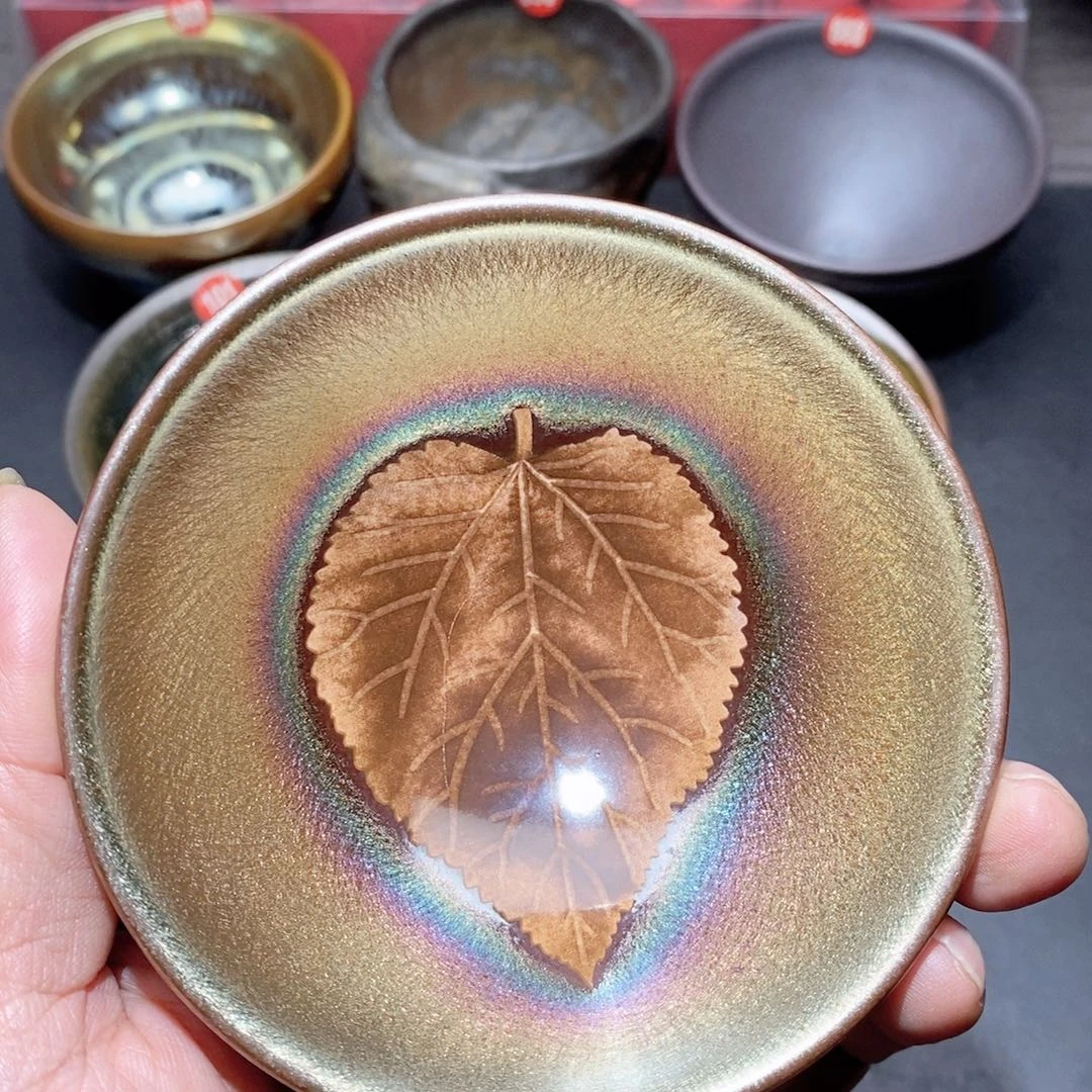 茶盏建盏主人杯茶壶盖碗品茗杯