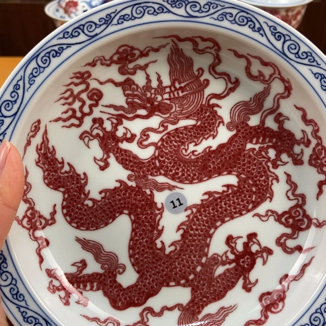 手绘现代茶具非古董