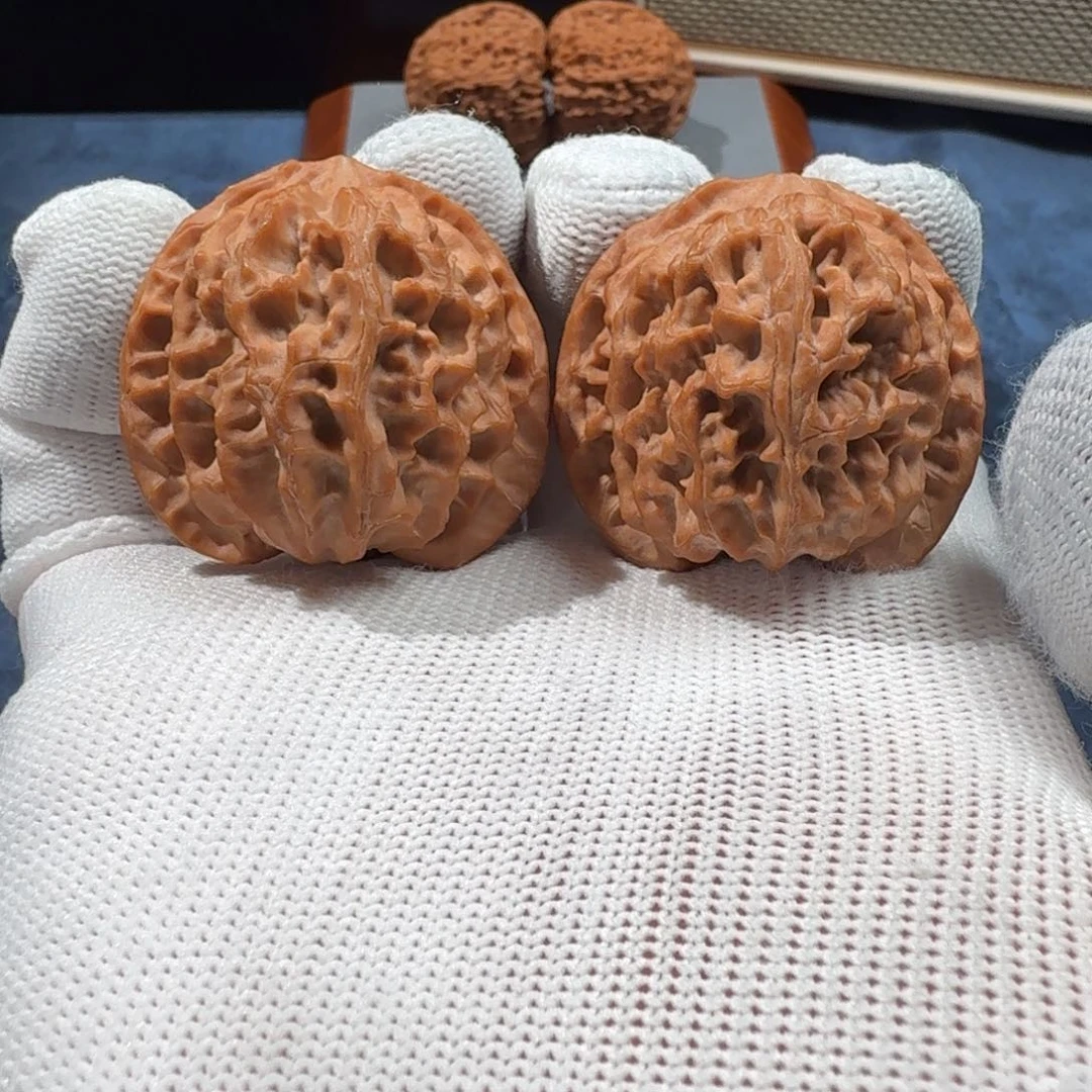 把件文玩核桃苹果园40