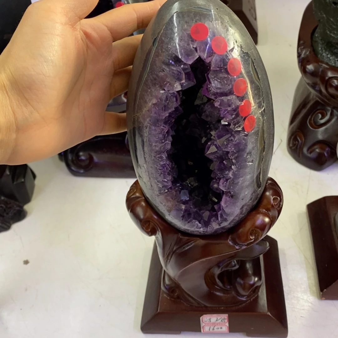 水晶摆件婷未镶嵌