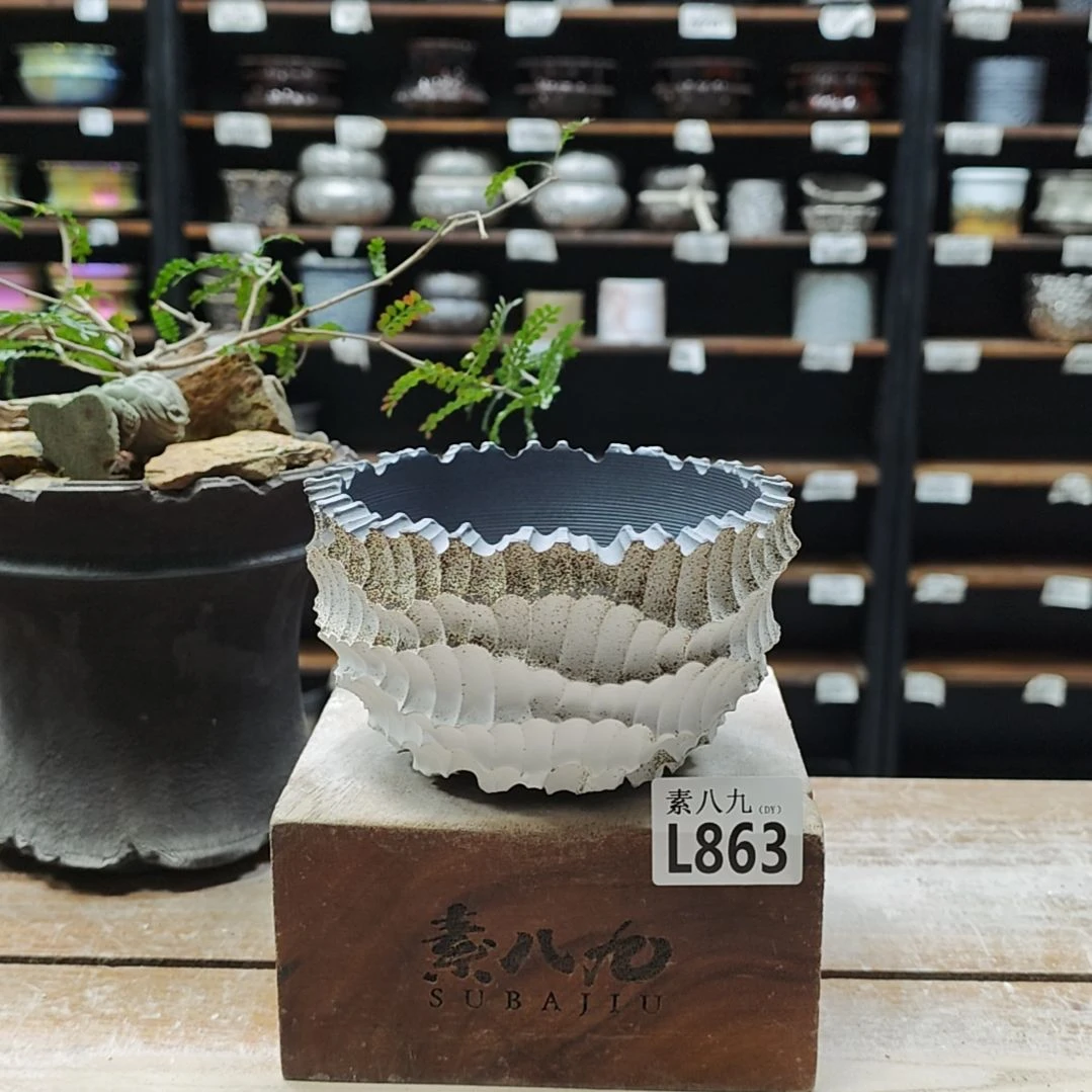 陶瓷素八九陶瓷内口12高8.5