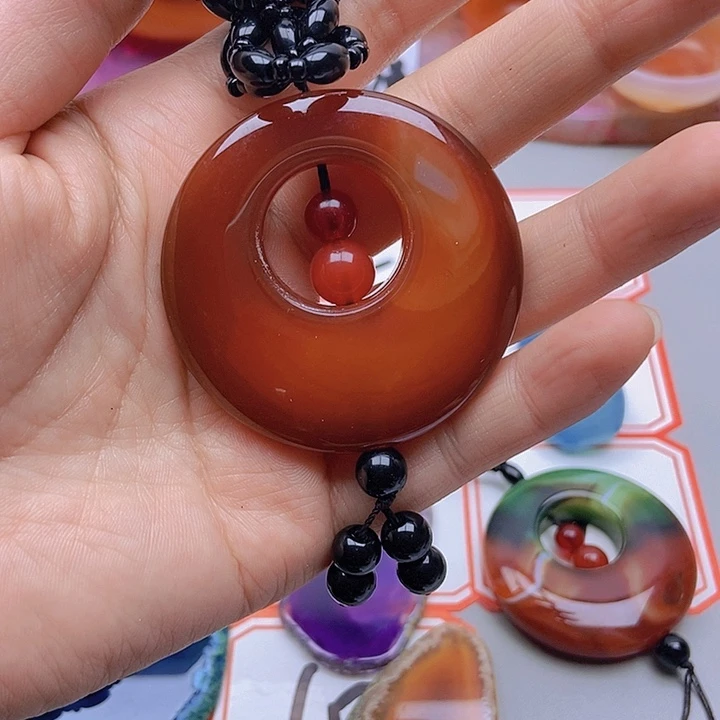 【闪购商品】玛瑙/玉髓珠宝半成品未镶嵌如***雪