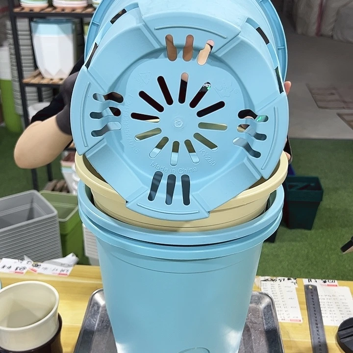 圆形控根口27.5高27.5混色4个无托