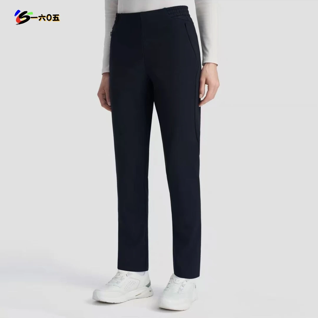 SC24365 女士秋季运动训练防泼水磨绒保暖休闲软壳裤