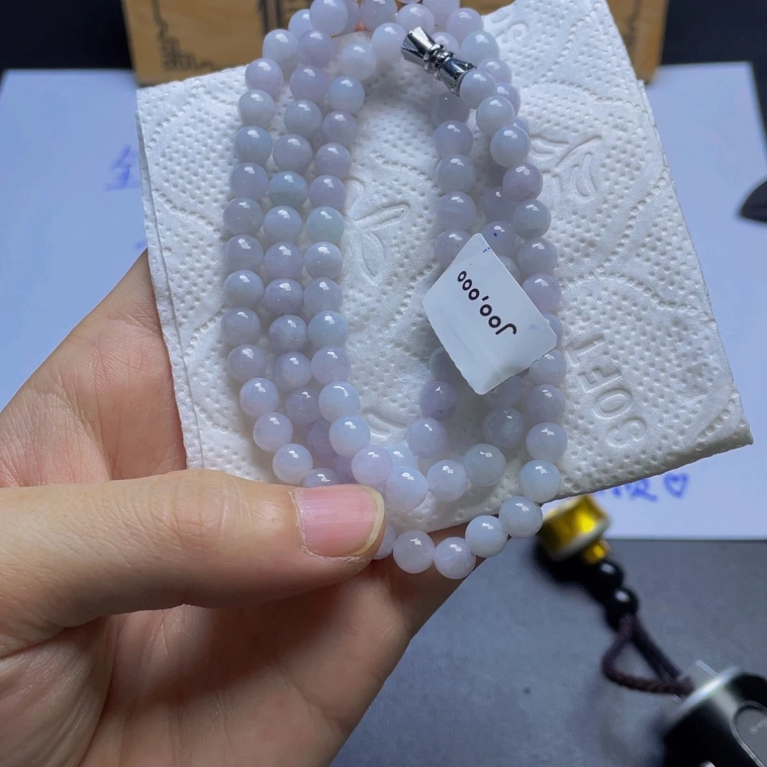 未镶嵌定制翡翠珠链
