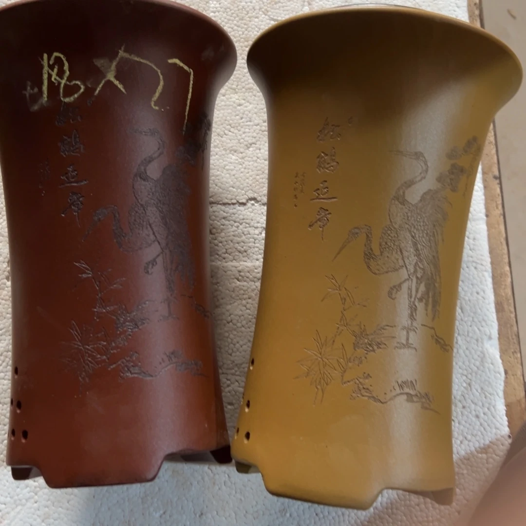 宜兴川阁紫砂花盆