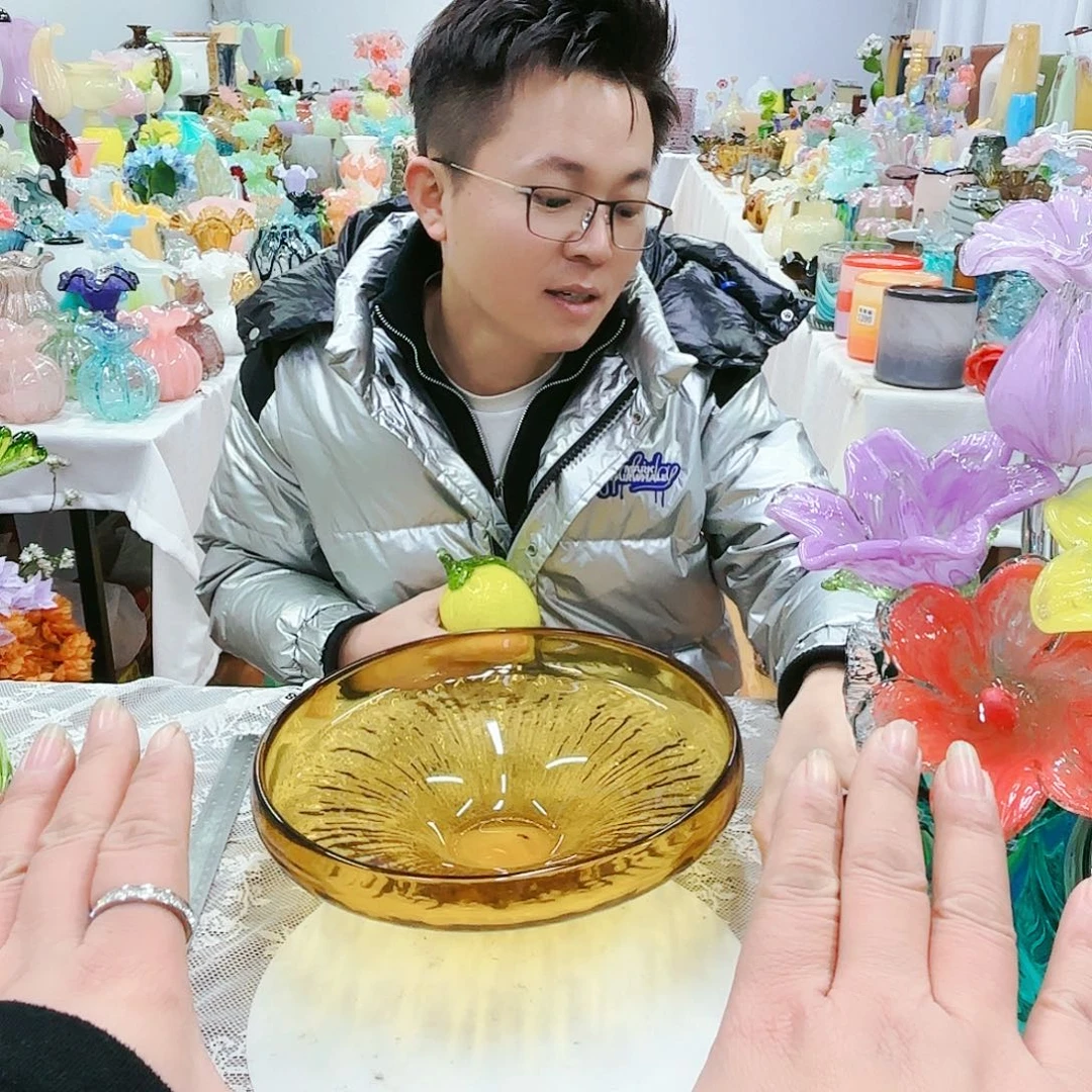 琉璃花瓶花器艺术品