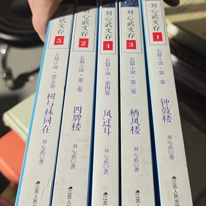 刘心武文存12345(务必塑封)
