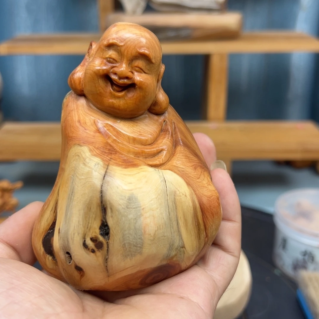 木如*崖柏木摆件手把件