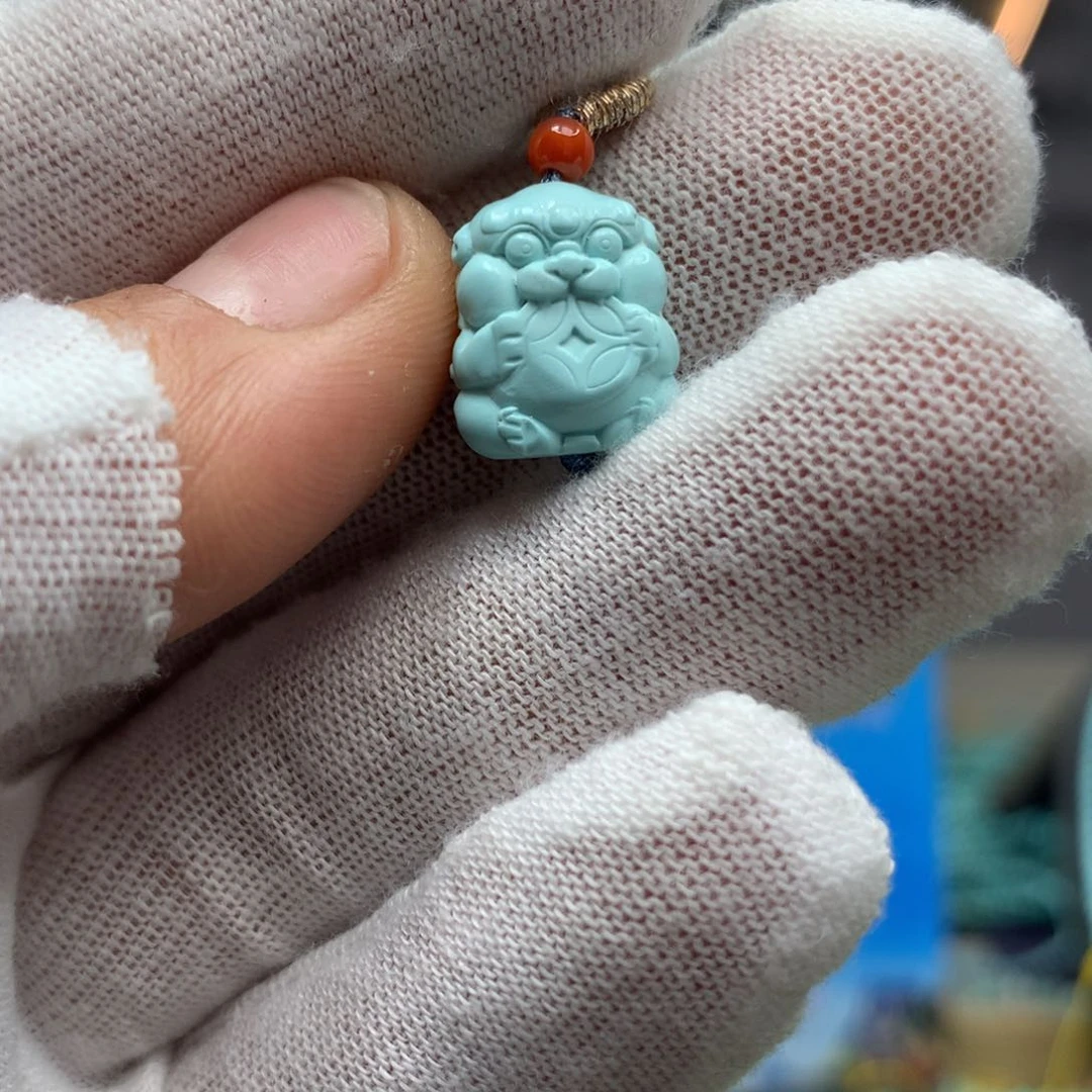 绿松石挂件未镶嵌