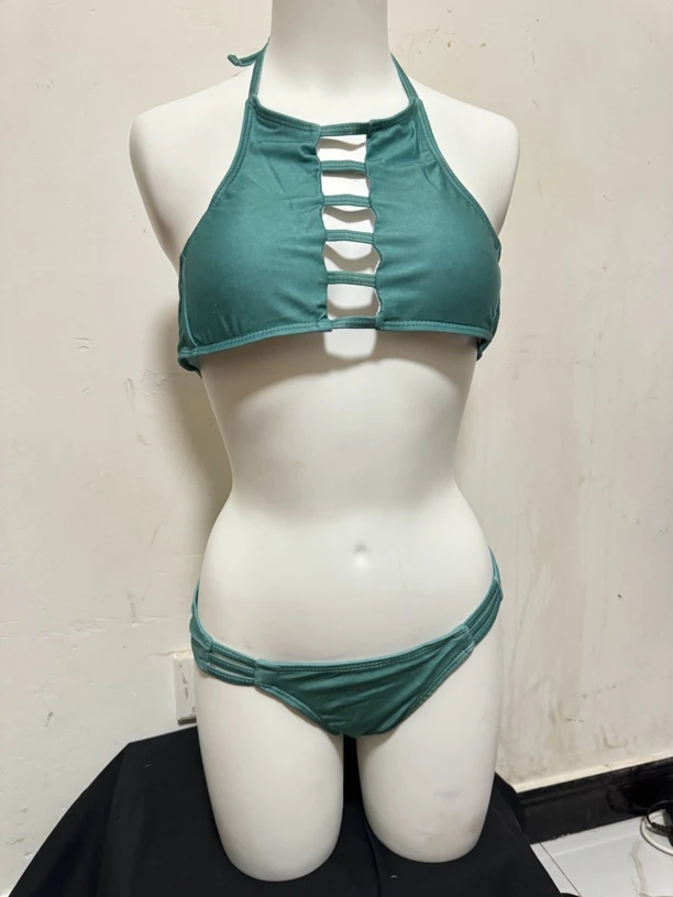 Sexy split bikini swimsuit欧美士女性感分体镂空运动比基尼泳衣