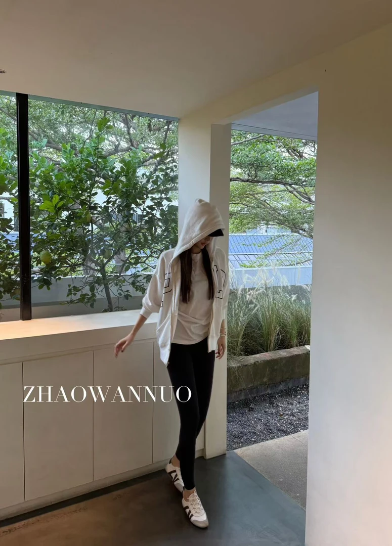 ZHAO WANNUO 丨 拉夫380yb克重不起球运动连帽外套NC0865