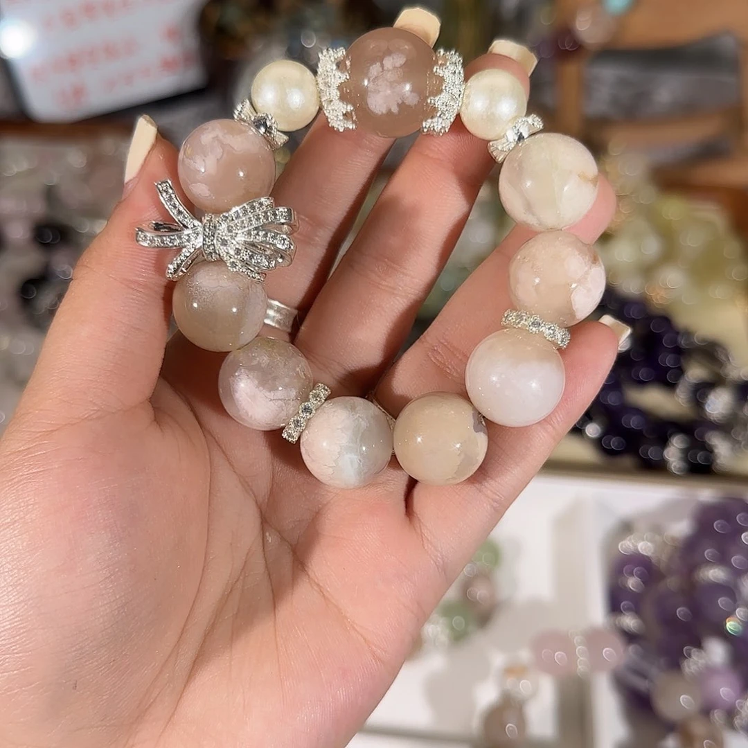 黄晶手链未镶嵌哈哈