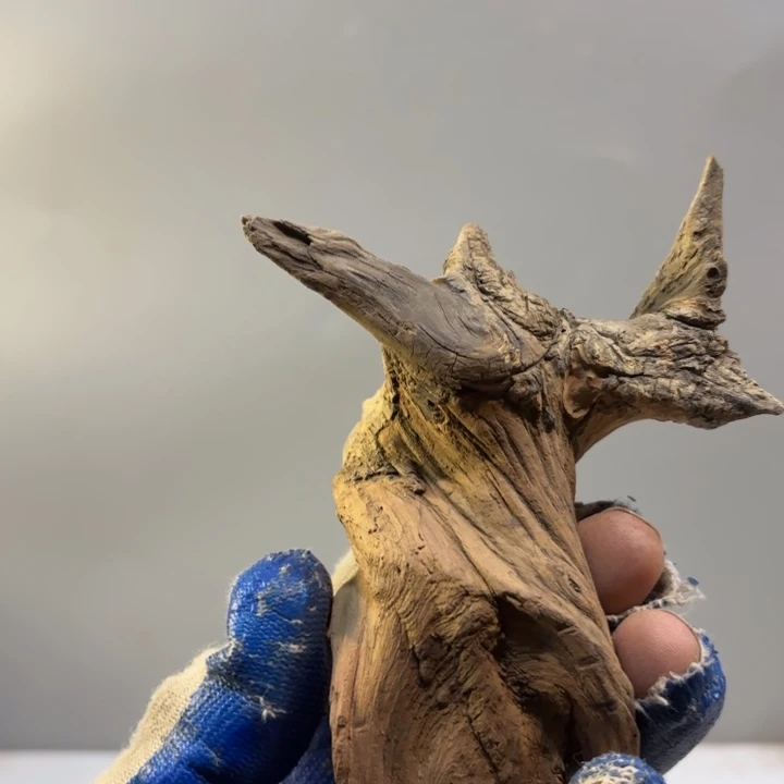 柒***家崖柏纹理把件坨坨