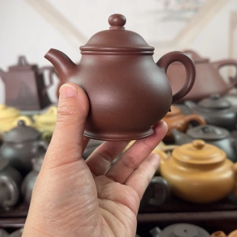 紫砂茶壶底槽清料180cc