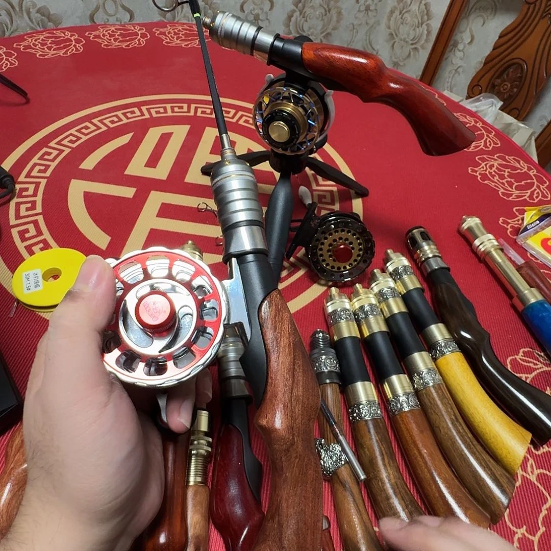 进口杆稍带支架100轮