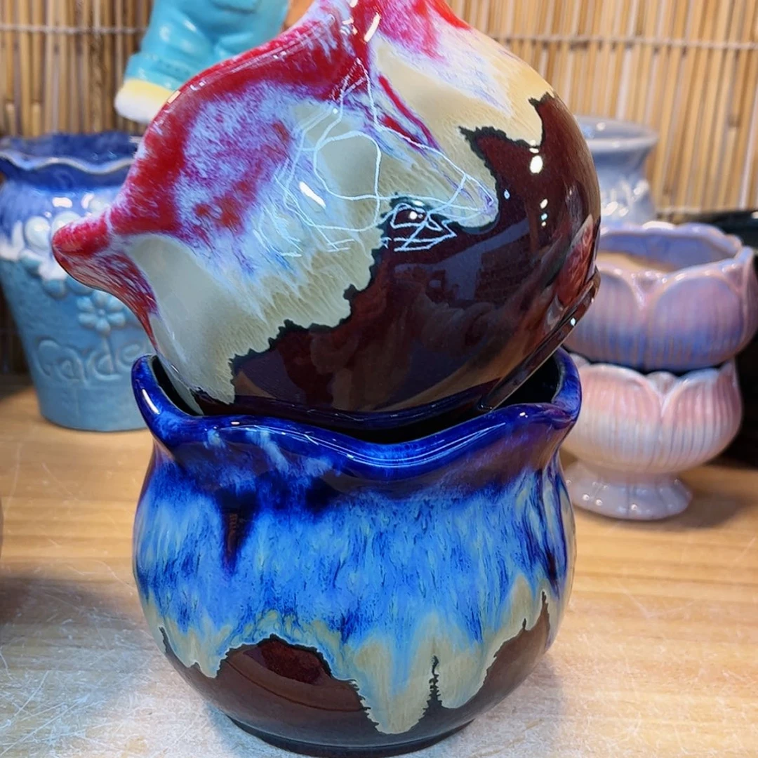 【闪购商品】陶瓷花盆