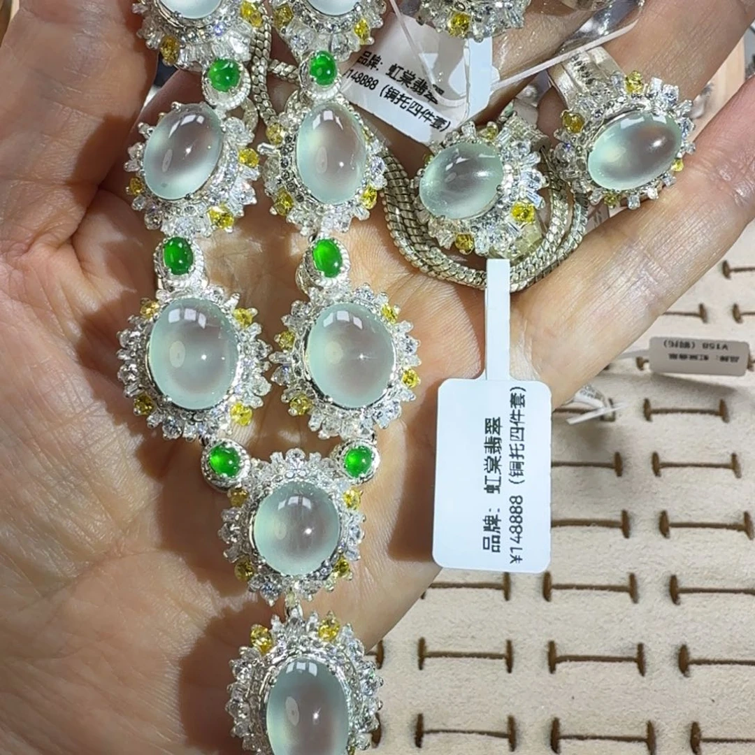 翡翠未镶嵌戒指天然缅甸翡翠a货