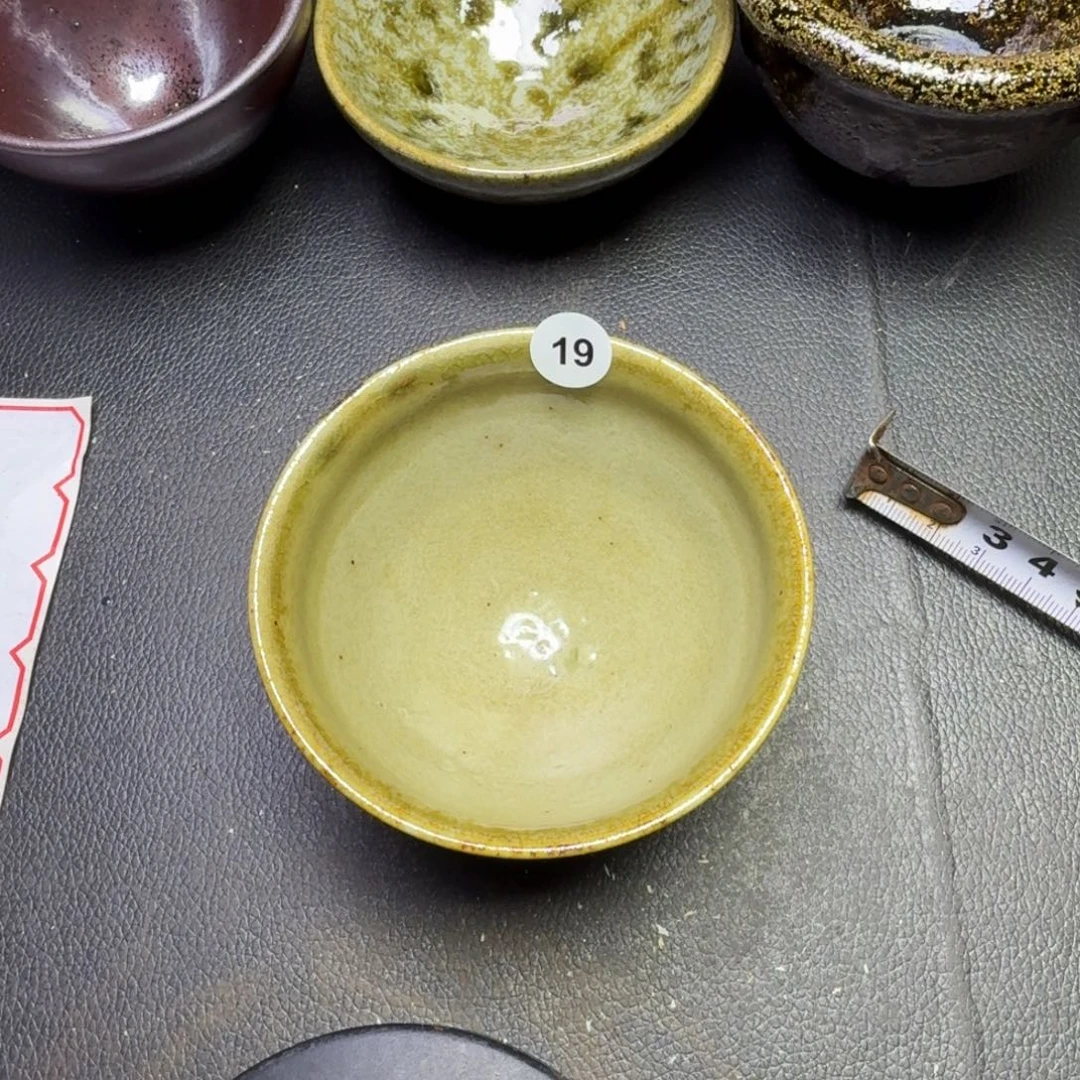 灵***溪摆件古时茶器建窑建盏19