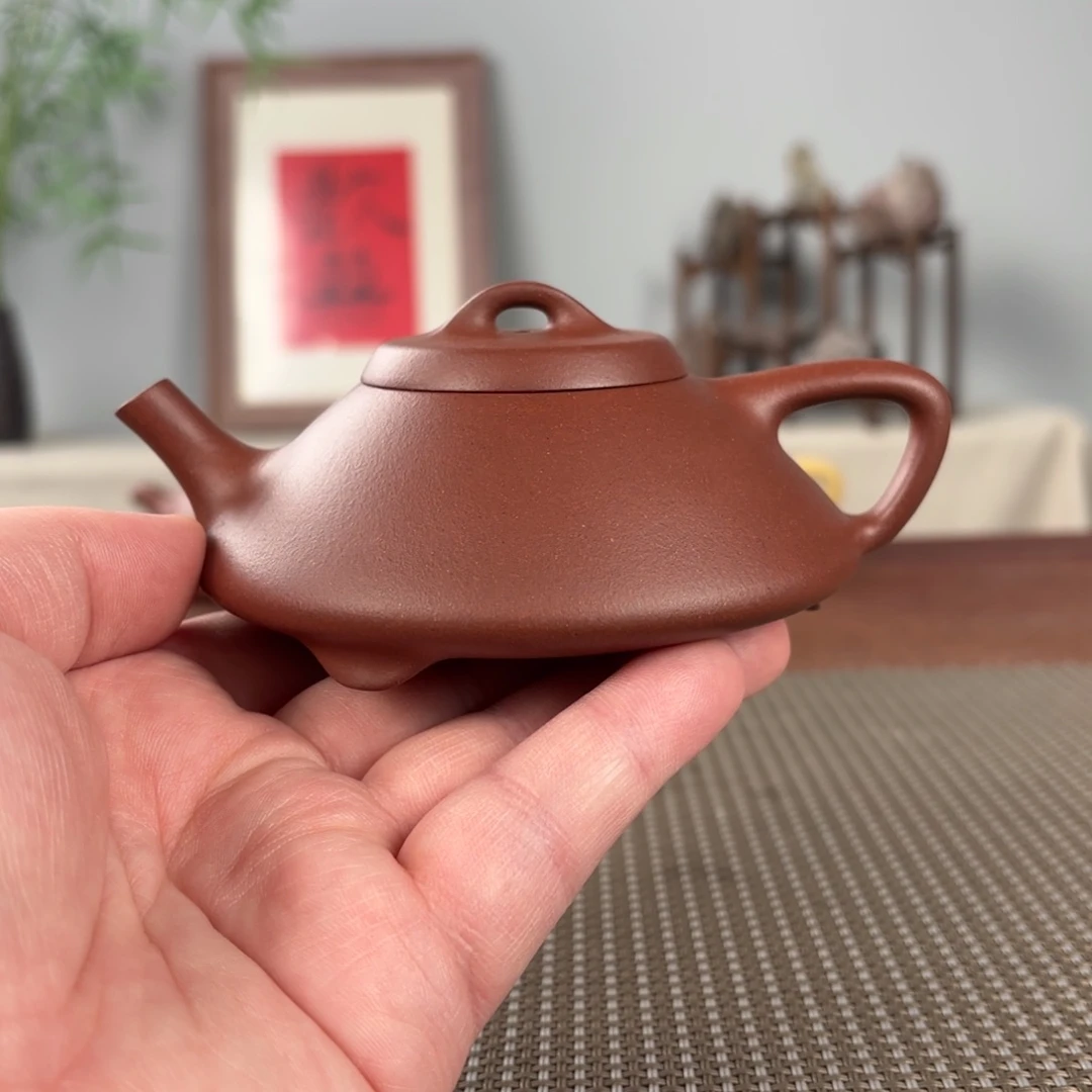 紫砂茶壶黄龙山原矿紫砂壶170