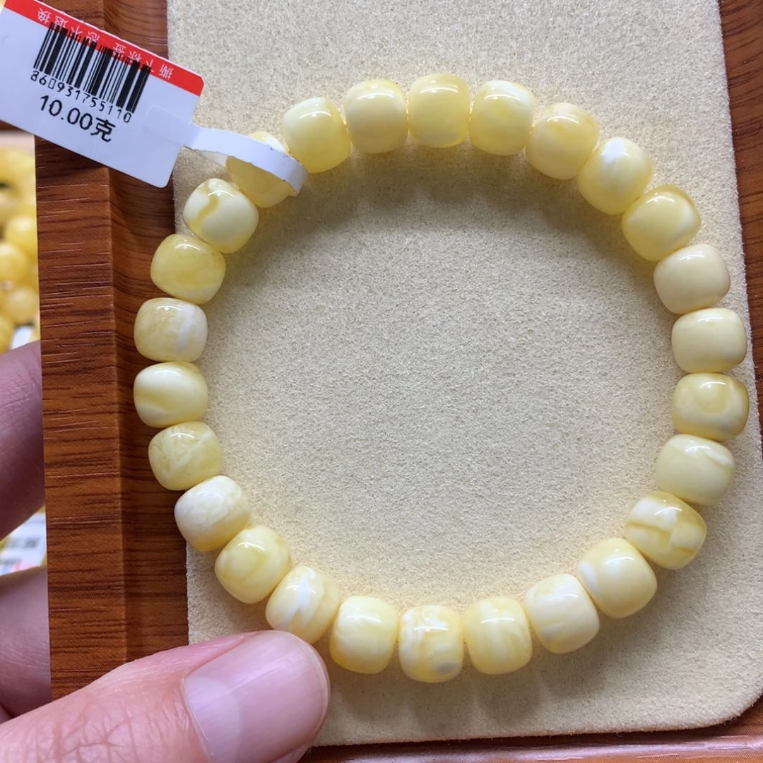 蜜蜡手链未镶嵌蜜蜡