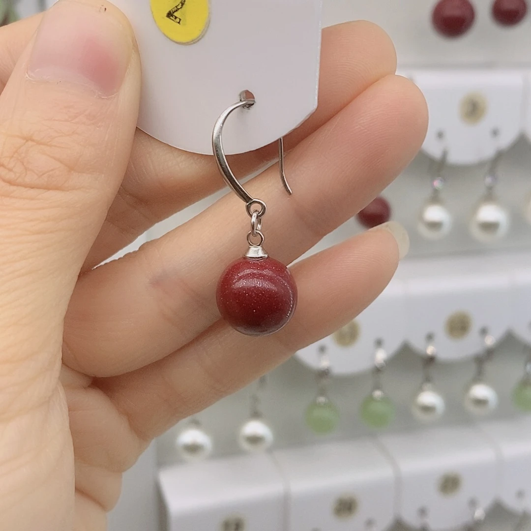 非金属925银足银14毫米珠