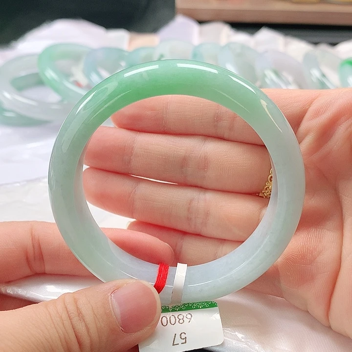 未镶嵌手镯翡翠缅甸A货翡翠手镯