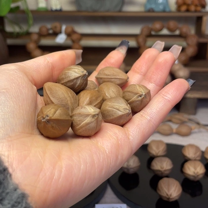 手串/手链橄榄核梅林铁核17.27头货三面佛