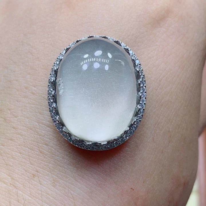 水晶戒指未镶嵌₊****水晶