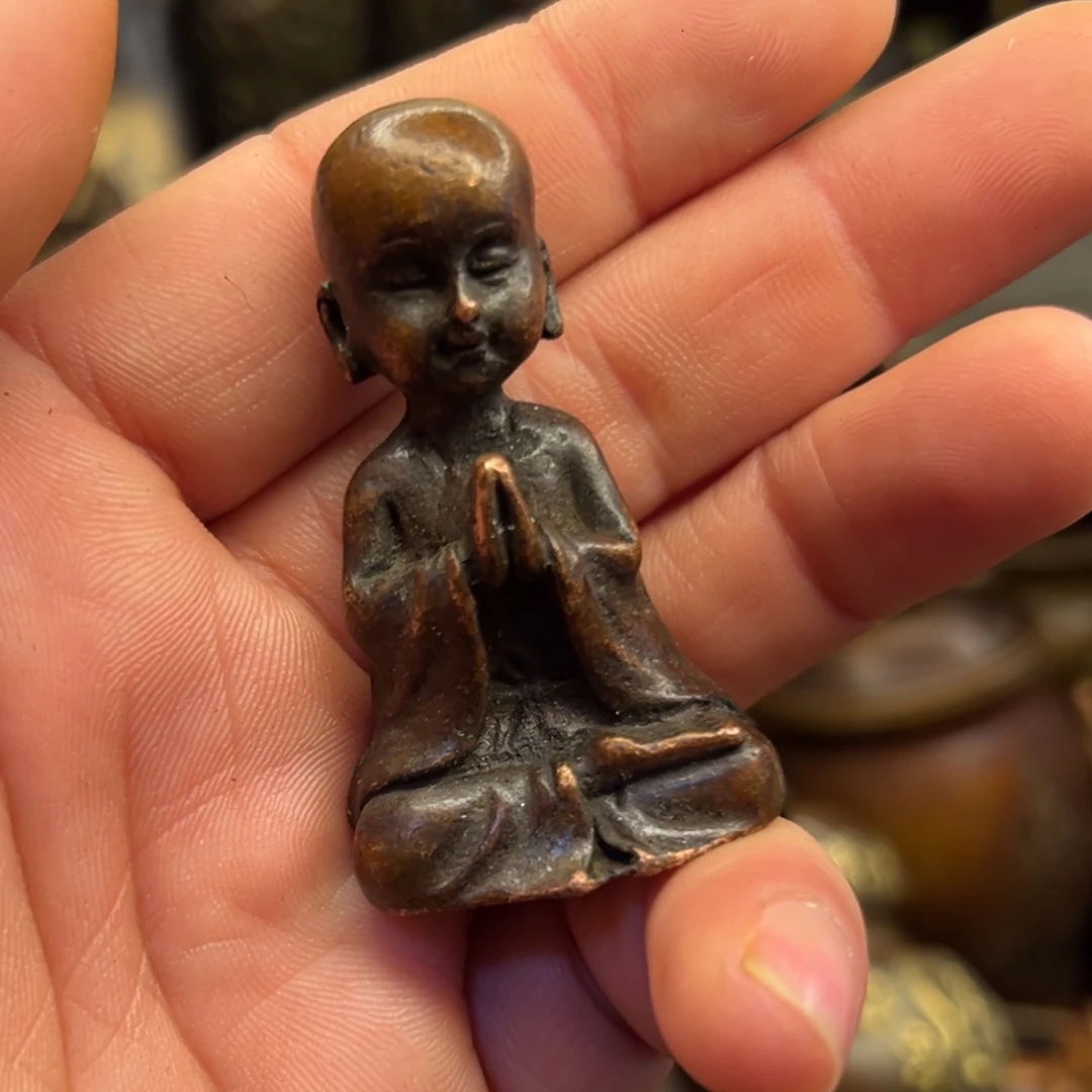 铜摆件欢迎欢迎你