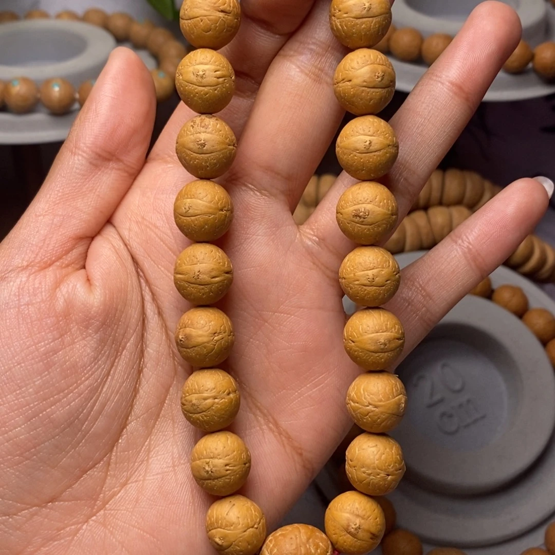 凤眼菩提吊坠手串