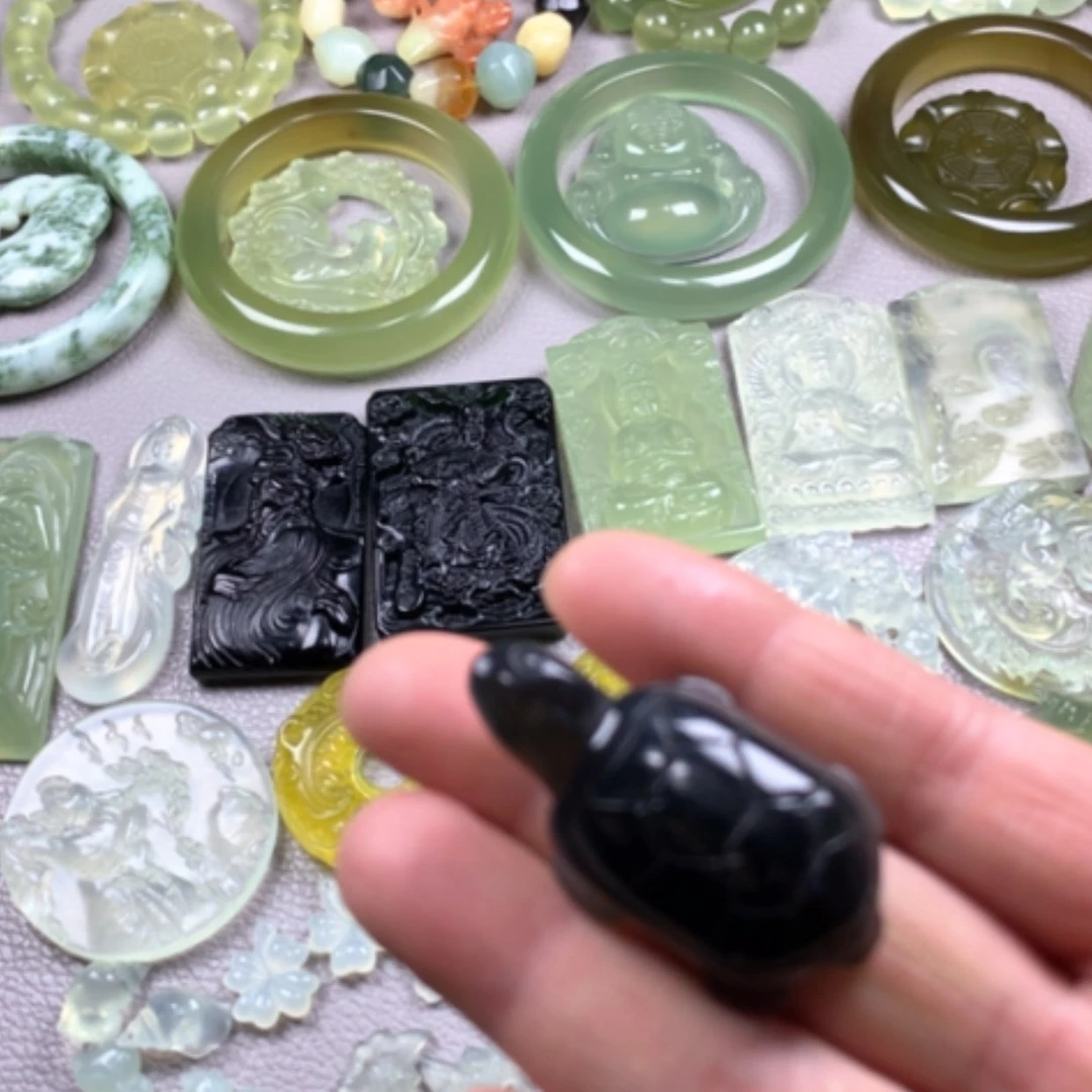 【闪购商品】未镶嵌蛇纹石玉2025新款岫玉