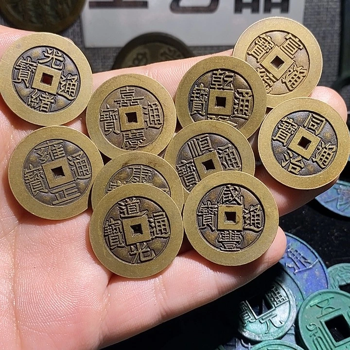 铜现代花钱工艺品工艺品