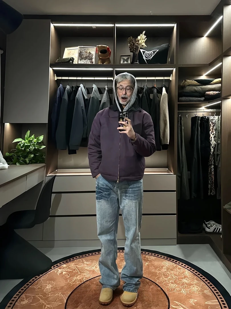 美式复古底特律翻领外套J01（建议干洗）