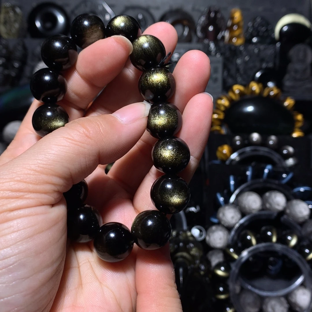 沧***桑黑曜岩未镶嵌珠宝奇石