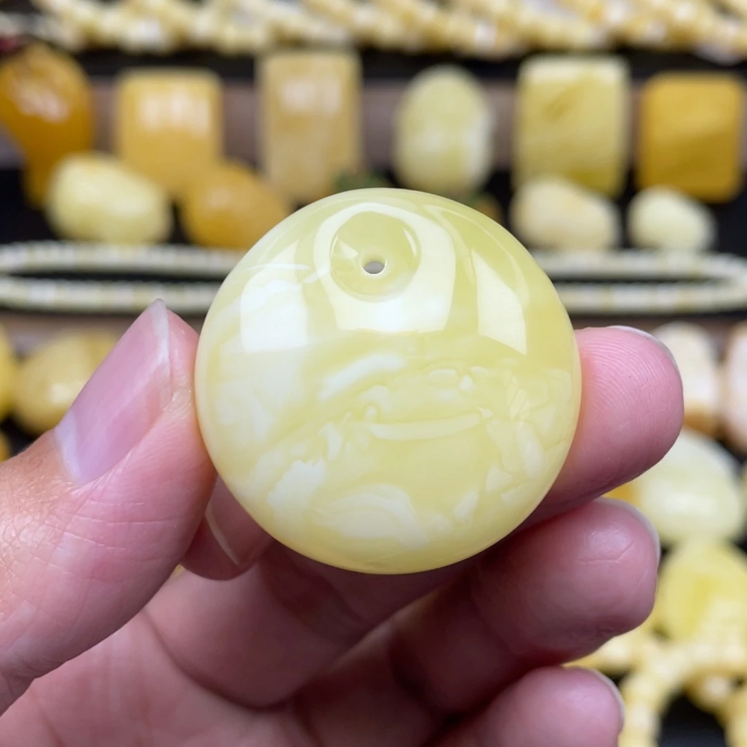 琥珀未镶嵌裸石琥珀蜜蜡