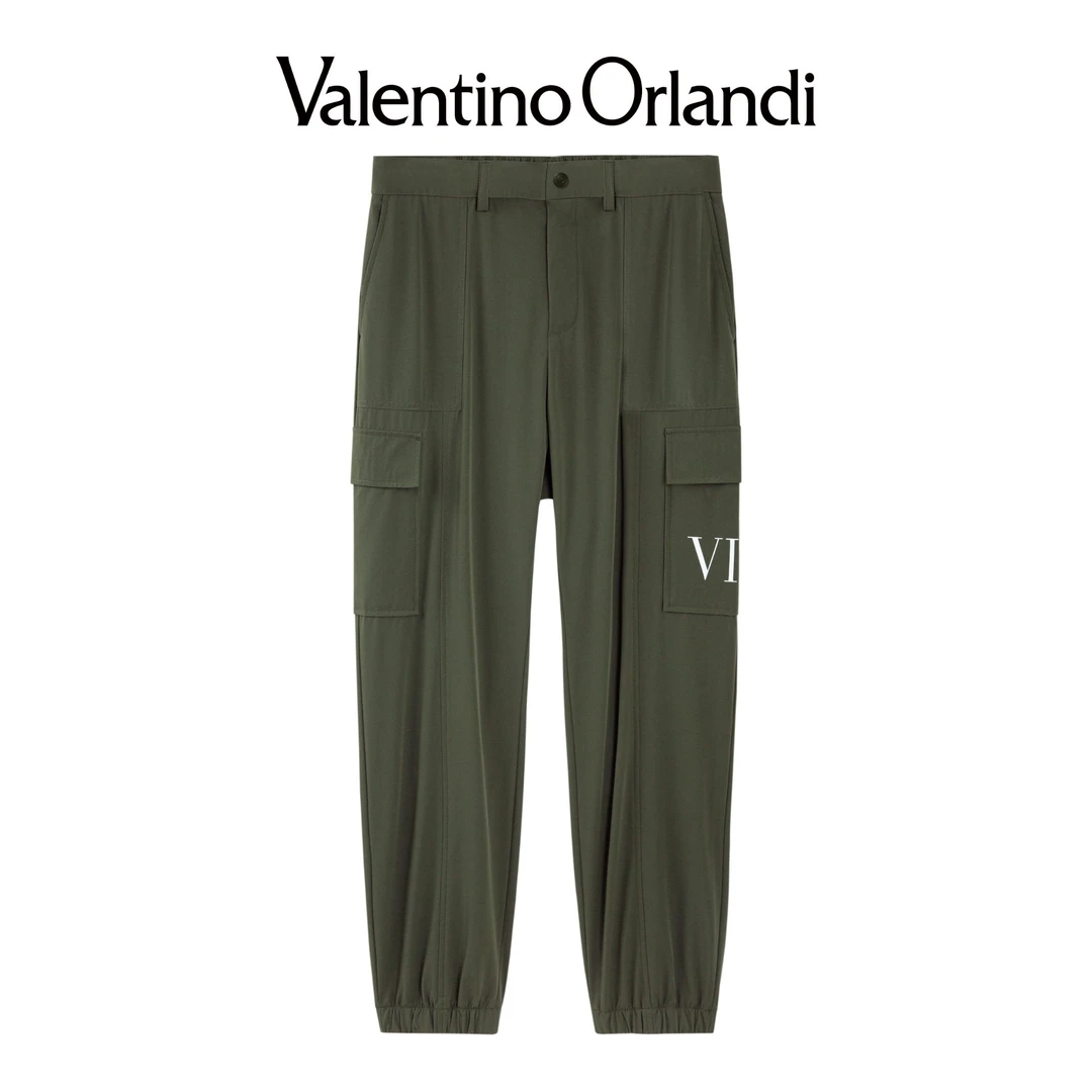 Valentino orlandi男士时尚运动休闲裤百搭长裤