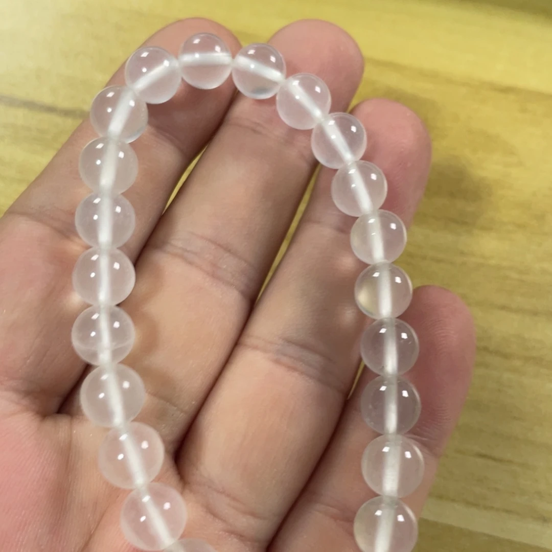 石英质玉珠子手串未镶嵌