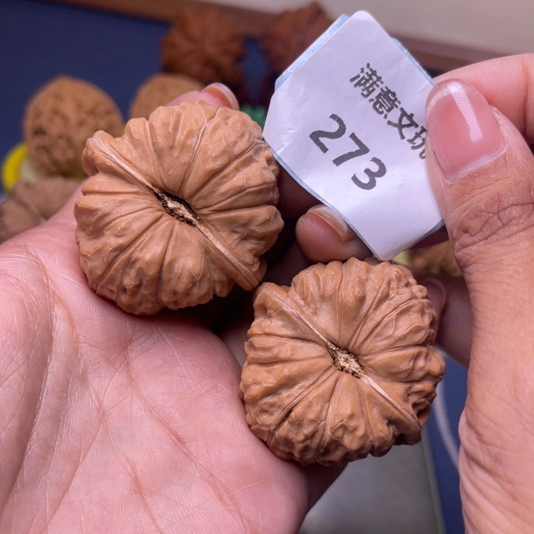 吊坠文玩核桃43全品南瓜273