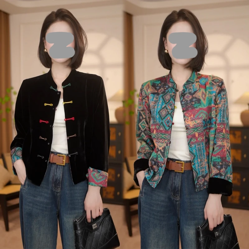 韩版时尚双面穿外套女2025年早秋新款时尚百搭设计感显瘦通勤衣服