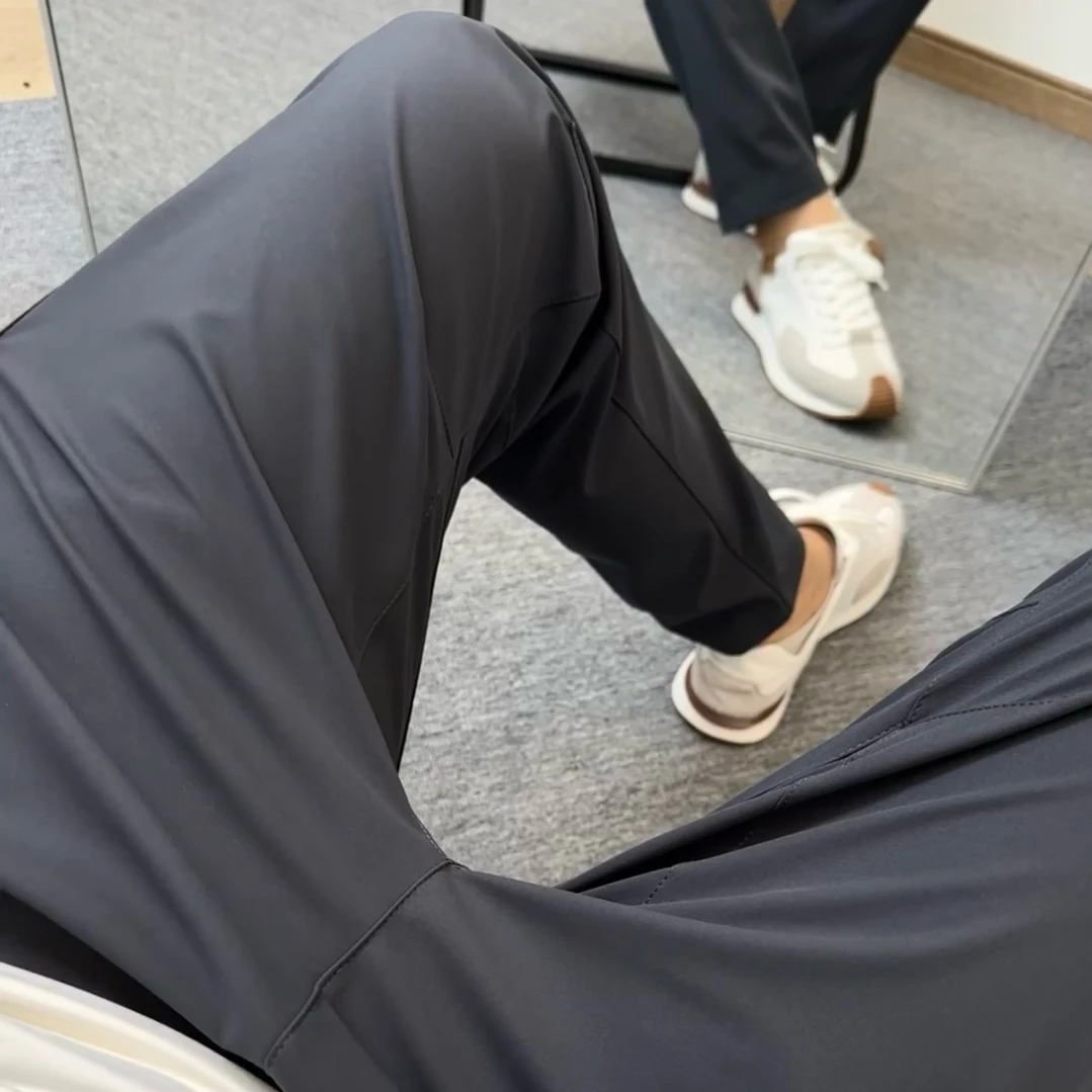 秋冬加绒 男士运动百搭长裤休闲裤L-009