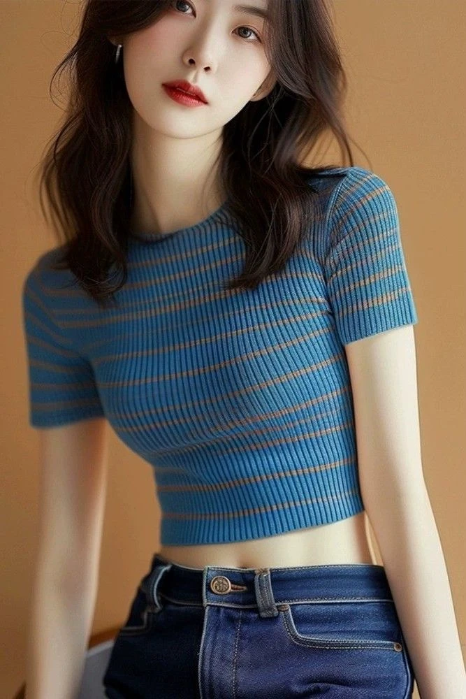 FF链接）休闲甜酷辣妹外穿短款背心女夏2025新款修身显瘦减龄上衣