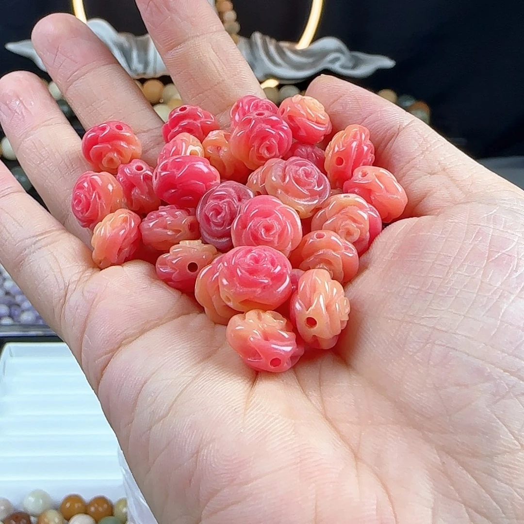 菩提根/象牙果吊坠卡12乌梅子酱玫瑰花20颗