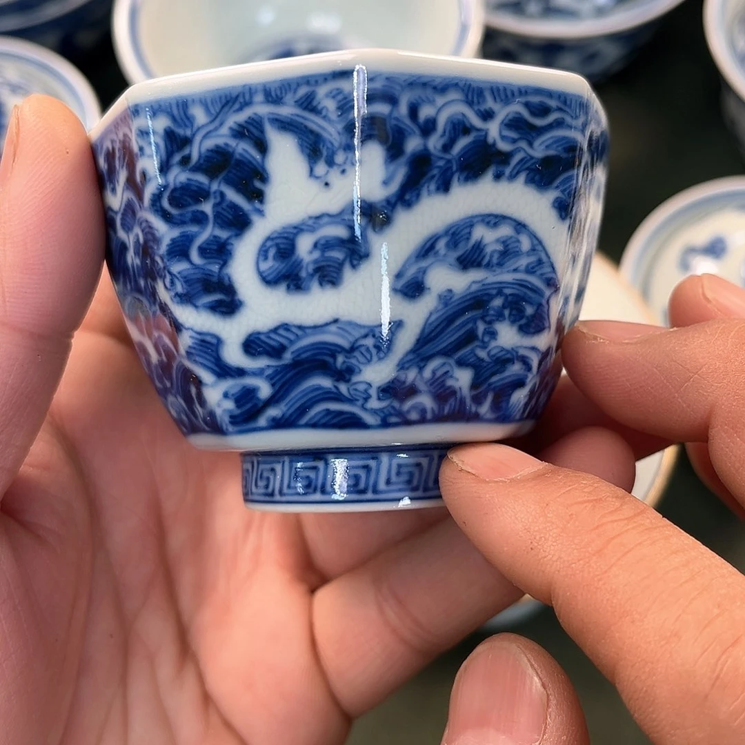 杯青花瓷器青花瓷器