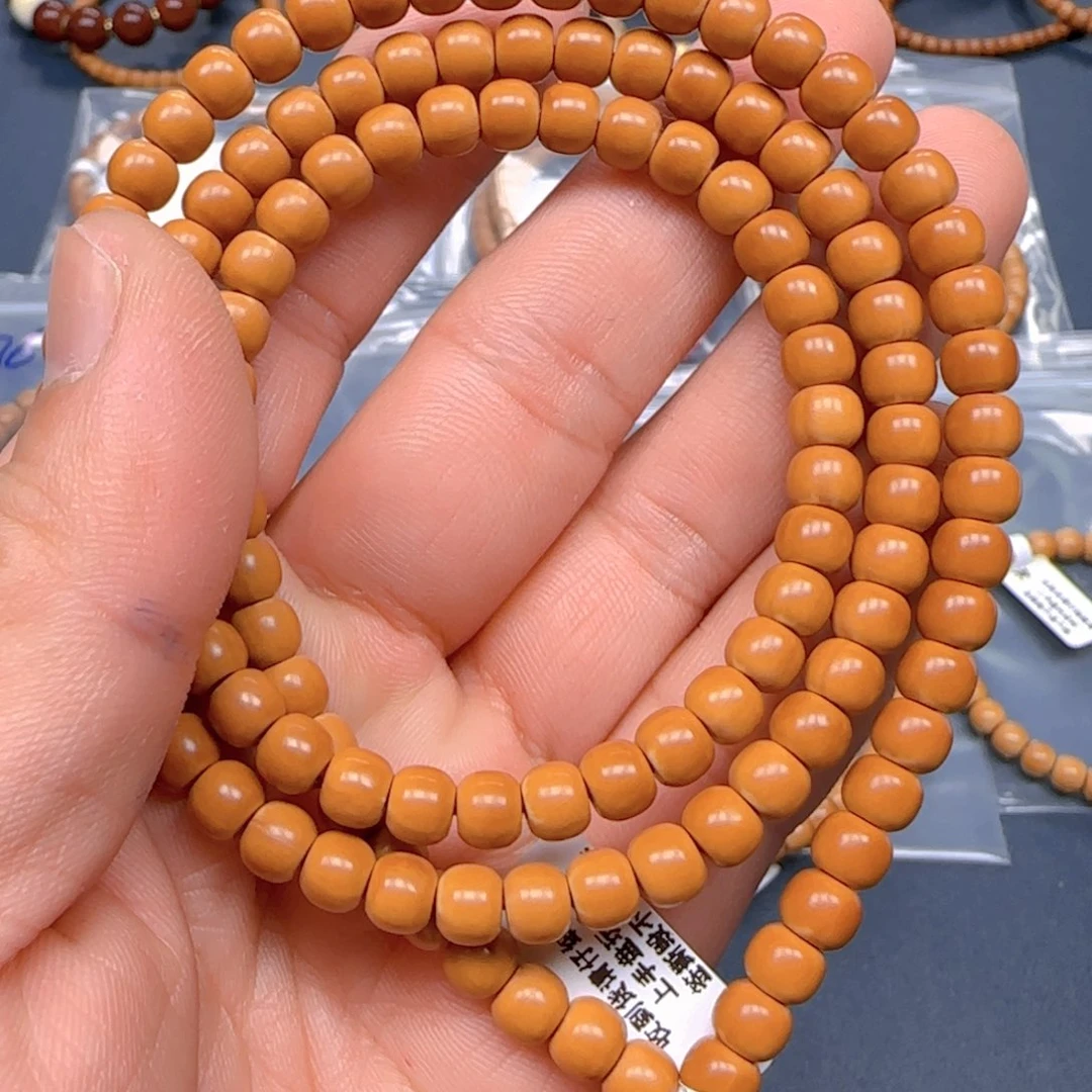 手串橄榄核老挝SS级核尖极限弧尺寸6.1