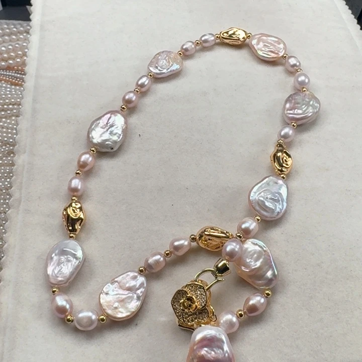 淡水珍珠项链未镶嵌