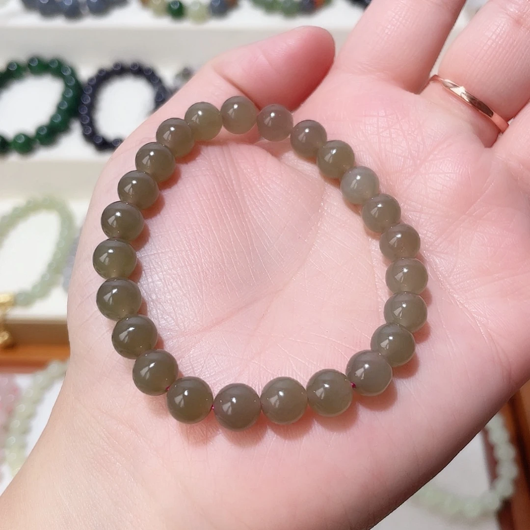 和田玉手串未镶嵌