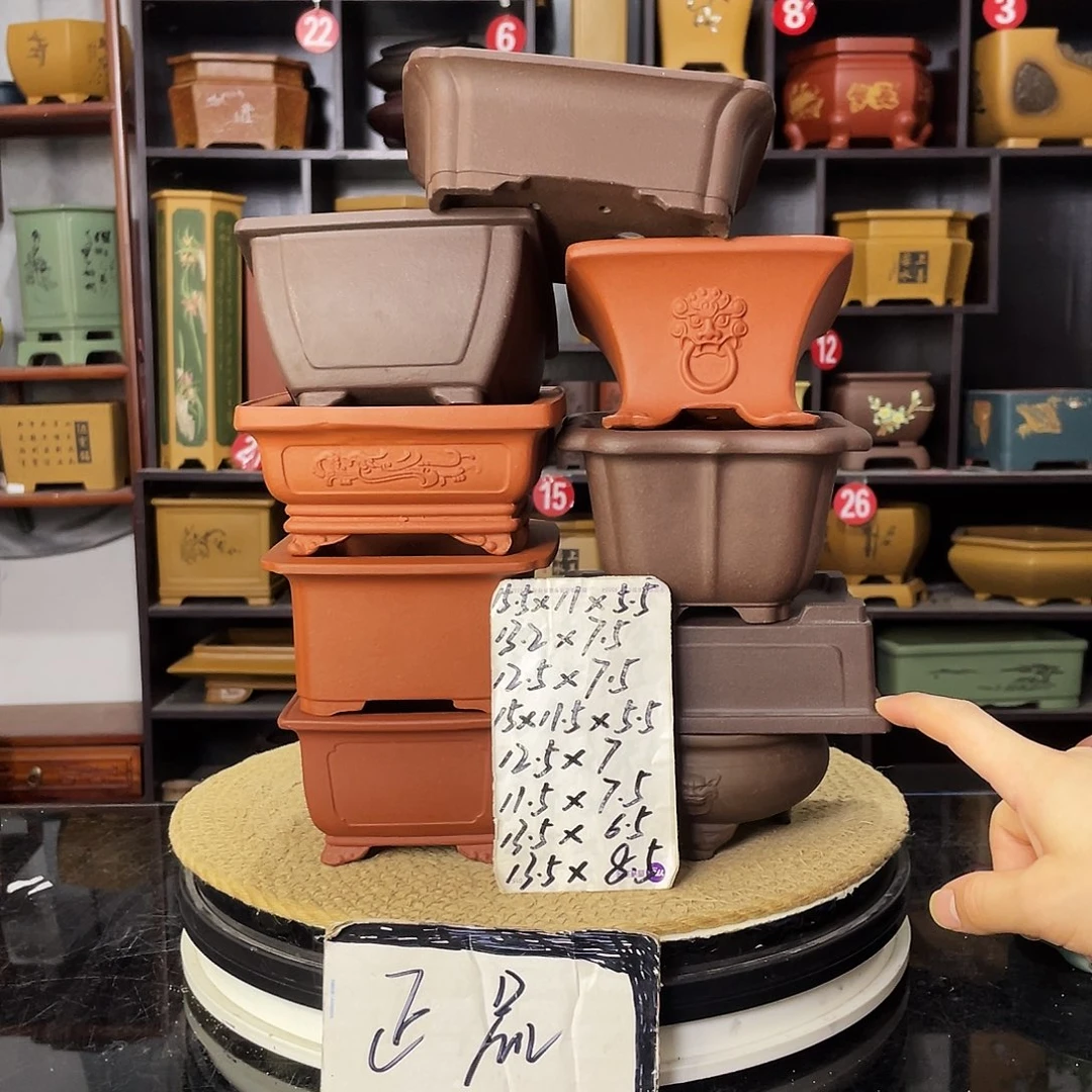 D-盆尚好紫砂花盆